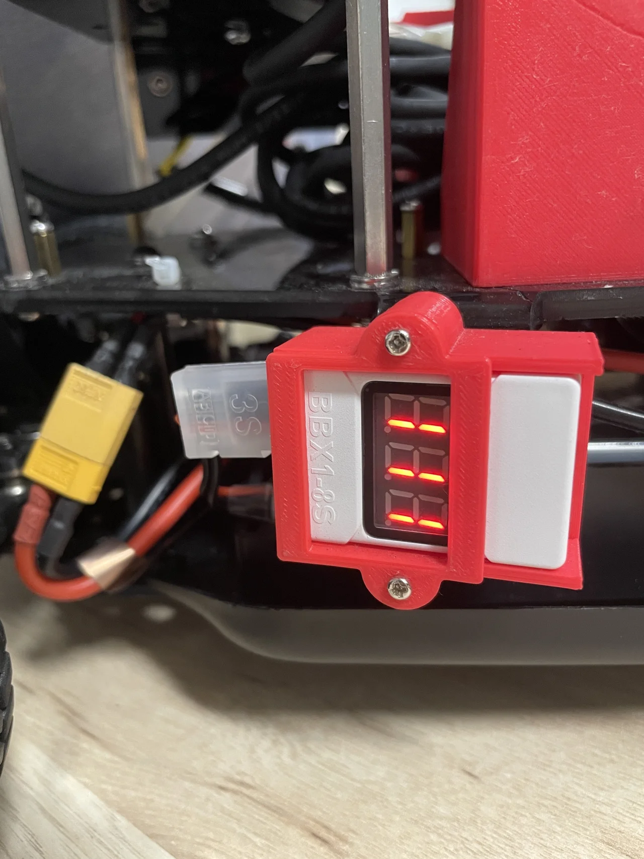 Battery voltage monitor.